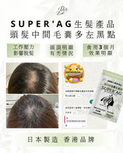將圖片載入圖庫檢視器 SUPER‘AG 生髮產品